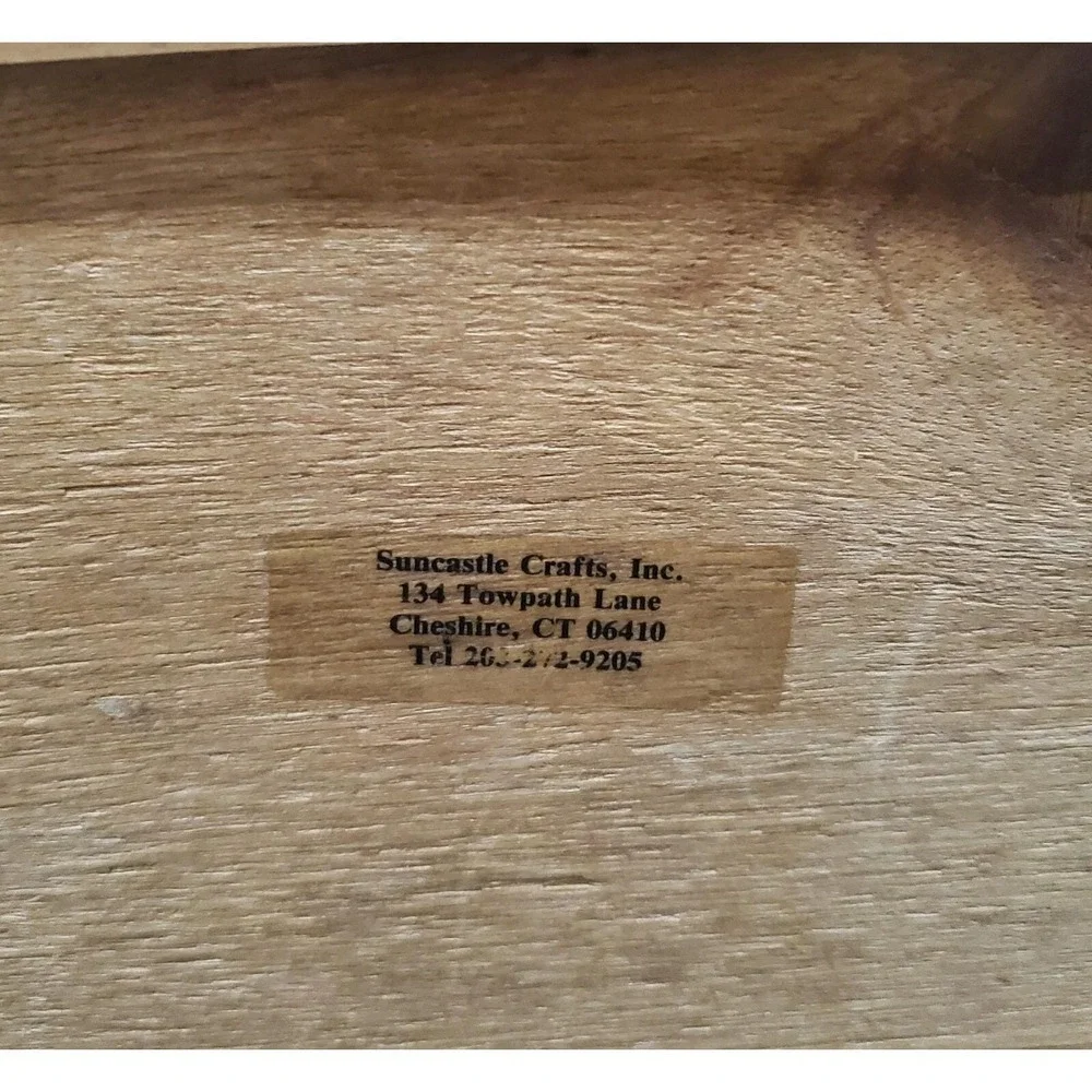 suncastle crafts vintage wooden